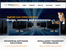 Tablet Screenshot of plexitech.com